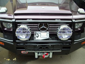 Установка бампера ARB на Mercedes G-class