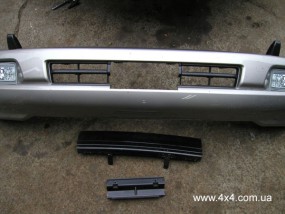 Установка лебедки WARN в оригинальный бампер Toyota Land Cruiser 100
