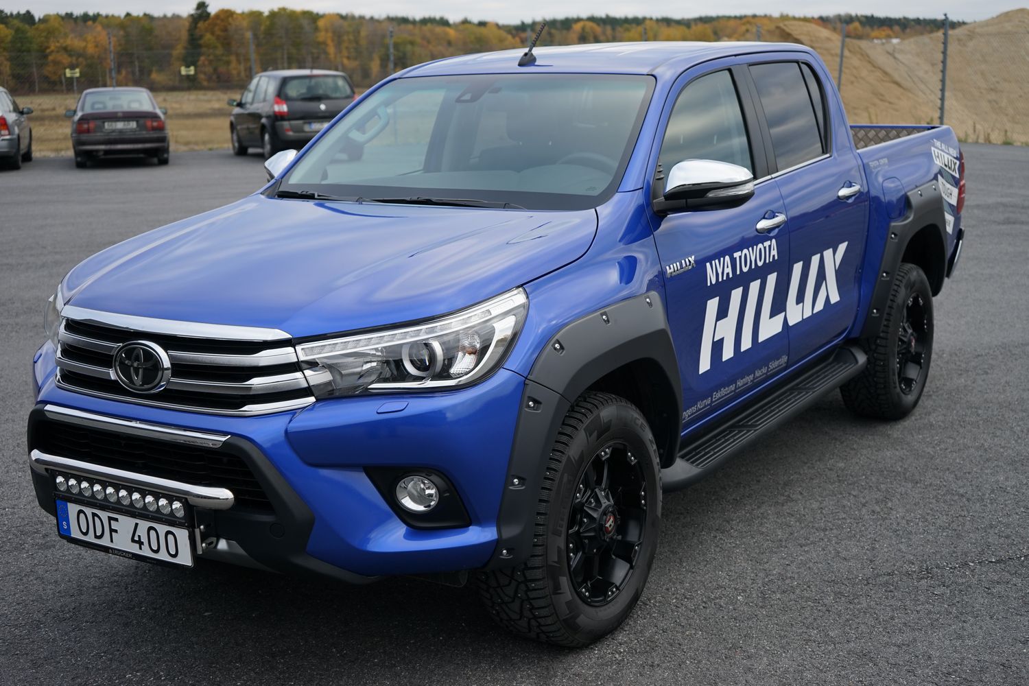 Новинка от EGR — расширители арок для TOYOTA HILUX 2016+